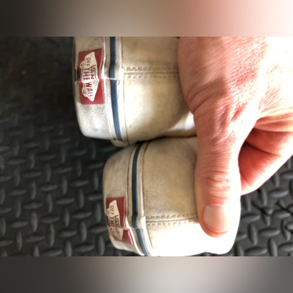 Vans Authentic 2 Pairs Blue & Cream Men’s Sz 10 - Picture 11 of 11